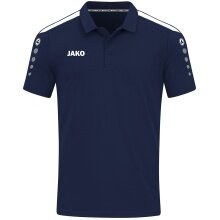 JAKO Sport-Polo Power (Mischgewebe, strapazierfähig) marineblau Herren