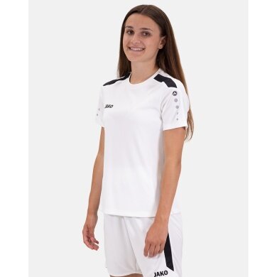 JAKO Sport-Shirt Trikot Power (Polyester-Interlock, strapazierfähig) weiss Damen