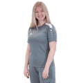 JAKO Sport-Shirt Trikot Power (Polyester-Interlock, strapazierfähig) dunkelgrau Damen