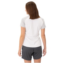 JAKO Sport-Shirt Iconic (Polyester-Micro-Mesh) weiss/hellgrau/anthrazitgrau Damen