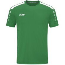 JAKO Sport-Tshirt Trikot Power (Polyester-Interlock, strapazierfähig) grün Kinder