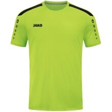 JAKO Sport-Tshirt Trikot Power (Polyester-Interlock, strapazierfähig) neongrün Kinder