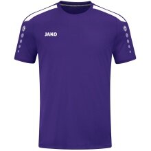 JAKO Sport-Tshirt Trikot Power (Polyester-Interlock, strapazierfähig) lila Kinder