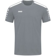 JAKO Sport-Tshirt Power (strapazierfähig, angenehmes Tragegefühl) dunkelgrau Kinder