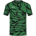 JAKO Sport-Tshirt Trikot Animal (Polyester-Interlock, angenehmes Tragegefühl) grün/schwarz Herren