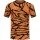 JAKO Sport-Tshirt Trikot Animal (Polyester-Interlock, angenehmes Tragegefühl) orange/schwarz Herren