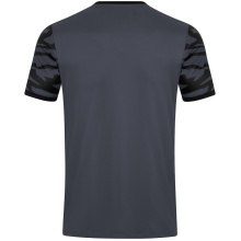 JAKO Sport-Tshirt Trikot Animal (Polyester-Interlock, angenehmes Tragegefühl) anthrazitgrau/schwarz Herren