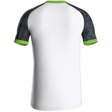 JAKO Sport-Tshirt Trikot Iconic (Polyester-Interlock) weiss/schwarz/grün Kinder