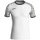 JAKO Sport-Tshirt Trikot Iconic (Polyester-Interlock) weiss/hellgrau/anthrazitgrau Kinder