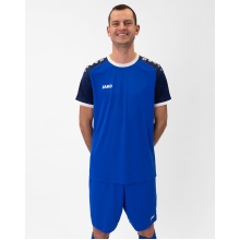 JAKO Sport-Tshirt Trikot Iconic (Polyester-Interlock) royalblau/marineblau Herren