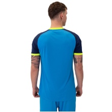 JAKO Sport-Tshirt Trikot Iconic (Polyester-Interlock) blau/marineblau/gelb Herren