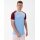 JAKO Sport-Tshirt Trikot Iconic (Polyester-Interlock) hellblau/weinrot Herren