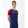 JAKO Sport-Tshirt Trikot Iconic (Polyester-Interlock) navyblau/rot Herren