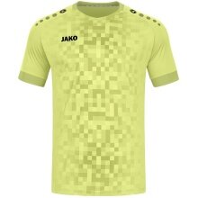 JAKO Sport-Tshirt Trikot Pixel (atmungsaktiv, schnelltrocknend) gelb Kinder