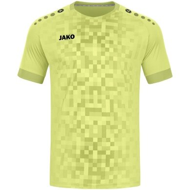 JAKO Sport-Tshirt Trikot Pixel (atmungsaktiv, schnelltrocknend) gelb Kinder