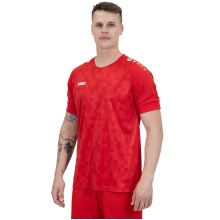 JAKO Sport-Tshirt Trikot Pixel (atmungsaktiv, schnelltrocknend) rot Herren