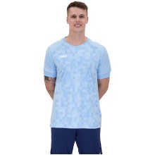 JAKO Sport-Tshirt Trikot Pixel (atmungsaktiv, schnelltrocknend) hellblau Herren