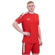 JAKO Sport-Tshirt Trikot Power (Polyester-Interlock, strapazierfähig) rot Herren