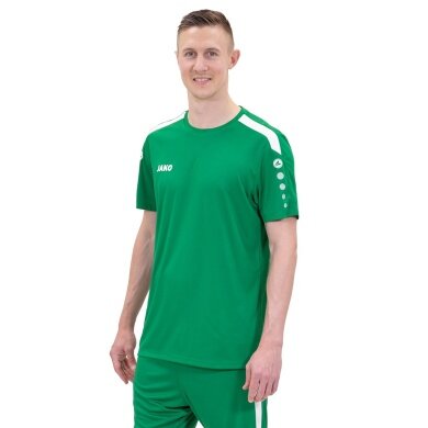 JAKO Sport-Tshirt Trikot Power (Polyester-Interlock, strapazierfähig) grün Herren