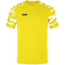 JAKO Sport-Tshirt Trikot Wild (Polyester-Stretch-Jersey) gelb/weiss Herren