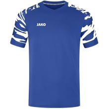 JAKO Sport-Tshirt Trikot Wild (Polyester-Stretch-Jersey) royalblau/weiss Herren