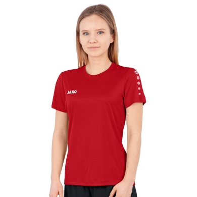 JAKO Sport-Shirt Trikot Team Kurzarm (100% Polyester) rot Damen