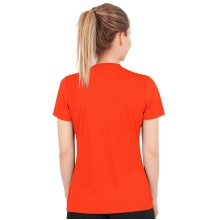 JAKO Sport-Shirt Trikot Team Kurzarm (100% Polyester) orange Damen