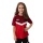 JAKO Sport-Tshirt Iconic (Polyester-Micro-Mesh) rot/weinrot Kinder