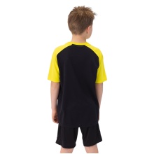 JAKO Sport-Tshirt Iconic (Polyester-Micro-Mesh) schwarz/gelb Kinder