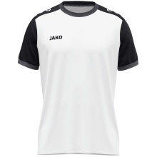 JAKO Sport-Tshirt Dynamic Trikot (Polyester-Micro-Mesh) weiss/schwarz Herren