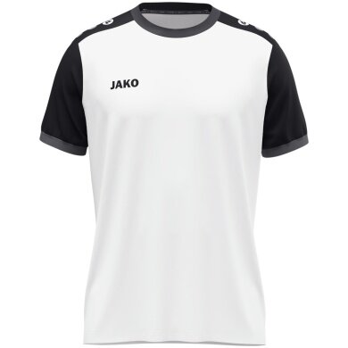 JAKO Sport-Tshirt Dynamic Trikot (Polyester-Micro-Mesh) weiss/schwarz Herren