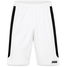 JAKO Sporthose Power (Polyester-Interlock, elastisch, schnelltrocknend) kurz weiss Kinder