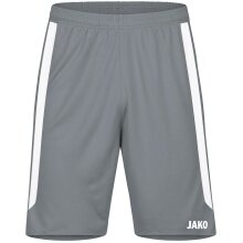 JAKO Sporthose Power (Polyester-Interlock, elastisch, schnelltrocknend) kurz dunkelgrau Kinder