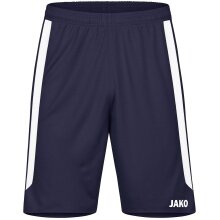 JAKO Sporthose Power (Polyester-Interlock, elastisch, schnelltrocknend) kurz marineblau Kinder