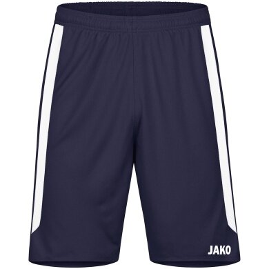 JAKO Sporthose Power (Polyester-Interlock, elastisch, schnelltrocknend) kurz marineblau Kinder