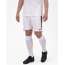 JAKO Sporthose Power (Polyester-Interlock, elastisch, schnelltrocknend) kurz weiss Herren