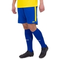 JAKO Sporthose Power (Polyester-Interlock, elastisch, schnelltrocknend) kurz royalblau/gelb Herren