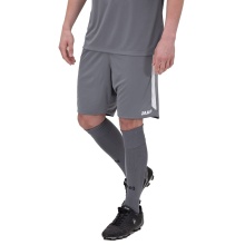 JAKO Sporthose Power (Polyester-Interlock, elastisch, schnelltrocknend) kurz dunkelgrau Herren