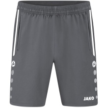 JAKO Sporthose Short Allround (Stretch-Micro-Twill) kurz anthrazitgrau Herren