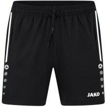 JAKO Sporthose Short Allround (Stretch-Micro-Twill) kurz schwarz Damen