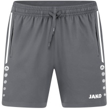 JAKO Sporthose Short Allround (Stretch-Micro-Twill) kurz anthrazitgrau Damen