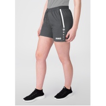 JAKO Sporthose Short Allround (Stretch-Micro-Twill) kurz anthrazitgrau Damen