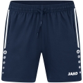 JAKO Sporthose Short Allround (Stretch-Micro-Twill) kurz marineblau Damen