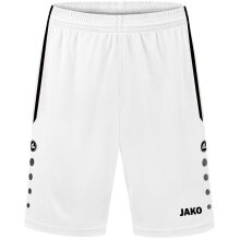 JAKO Sporthose Short Allround (Polyester-Interlock, Ohne Innenslip) kurz weiss Herren