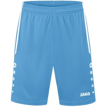 JAKO Sporthose Short Allround (Polyester-Interlock, Ohne Innenslip) kurz hellblau Herren