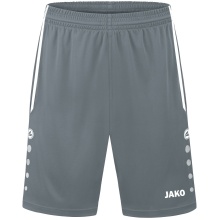 JAKO Sporthose Short Allround (Polyester-Interlock, Ohne Innenslip) kurz dunkelgrau Herren