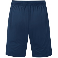 JAKO Sporthose Short Allround (Polyester-Interlock, Ohne Innenslip) kurz navyblau/orange Jungen