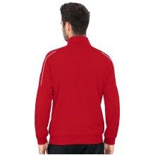 JAKO Trainingsanzug Polyester Classico (Jacke und Hose, 100% Polyester) rot/schwarz Herren