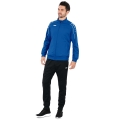 JAKO Trainingsanzug Polyester Classico (Jacke und Hose, 100% Polyester) royalblau/schwarz Herren