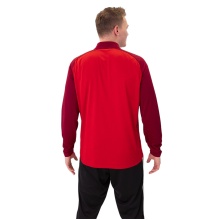 JAKO Trainingsanzug Polyester Iconic (Jacke und Hose, sportiver Schnitt) rot/weinrot Herren